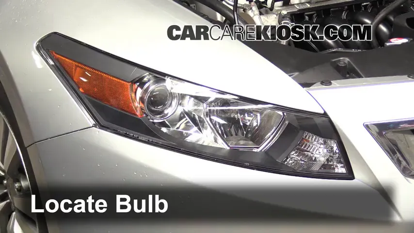 2010 Honda Accord EX-L 2.4L 4 Cyl. Coupe (2 Door) Lights Parking Light (replace bulb)